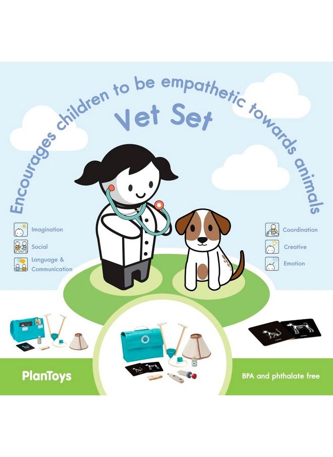 PlanToys 3490 Veterinary Set, Multiple Colour  - Image 3