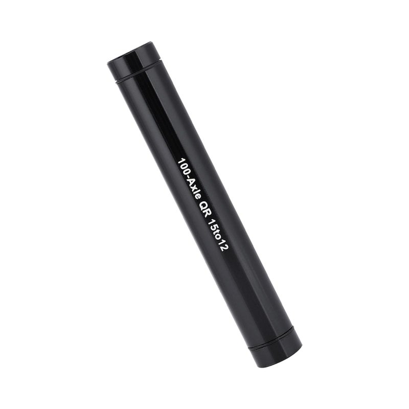 VGEBY1 Thru Axle Hub Adapter, 15mm to 12mm Aluminuim Alloy Quick Release Thru Axle Hub Adapter(Black) - Image 1