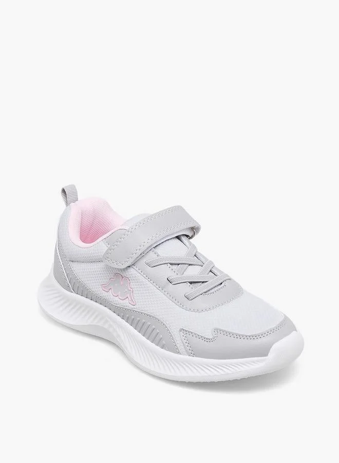 كابا Girls Panelled Hook & Loop Sports Shoes
