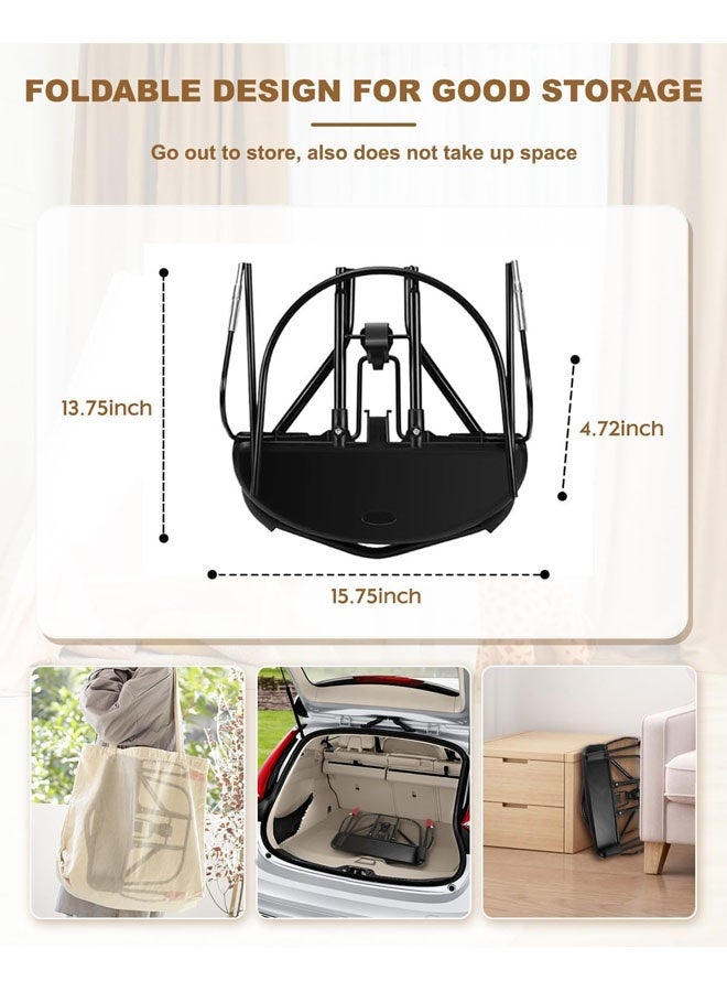 Baby rocking chair, rocking chair seat suitable for babies aged 0-12 months, ergonomic baby seat, breathable and comfortable seat cushion, three-level height adjustment - Image 5