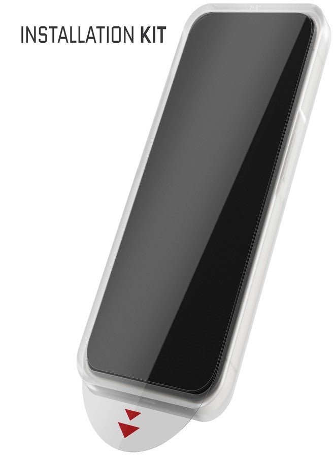 GHOSTEK حماية شاشة Ghostek لجهاز iPhone 15 Pro Max، فيلم زجاجي مقسى بتغطية كاملة، صلابة 9H، تركيب سهل، واقي زجاجي شفاف عالي الدقة لجهاز Apple iPhone 15 Pro Max (6.7 بوصة، شفاف) - Image 4