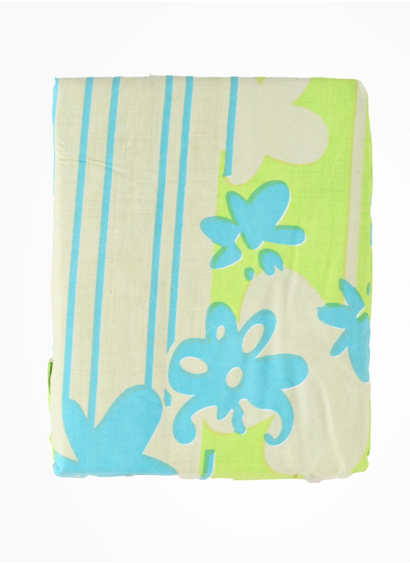 Dream Decor Soft and Durable Fitted Bed Sheet Set - 100% Polyester with 2 Pillow Case 150x200x25 cm Queen Size  - Image 3