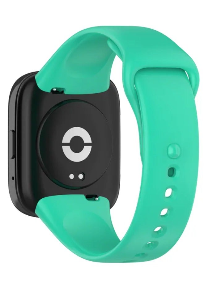 Xiaomi Redmi Watch 3 Active Soft Silicone Replacement Strap With Amazing Design - Turqouise