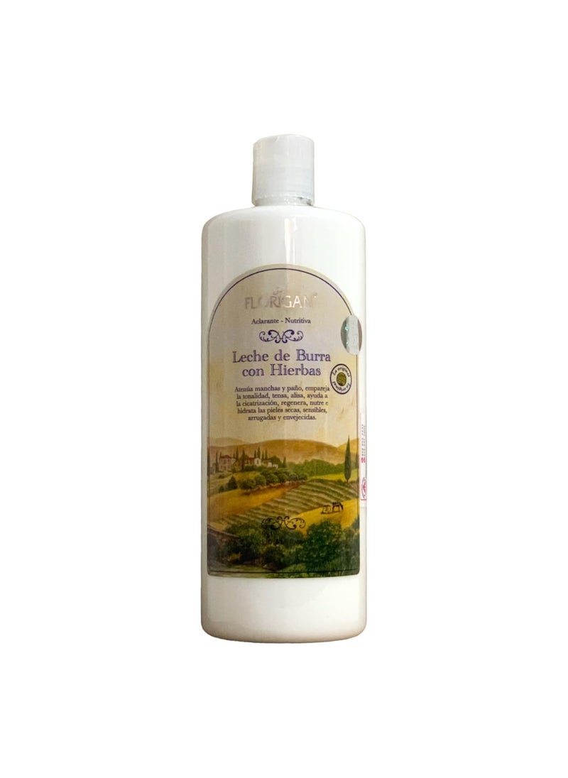 Florigan Nutritive Skin Lotion "Leche de Burra" with Herb & Yuca Extracts Florigan® 1lt. 