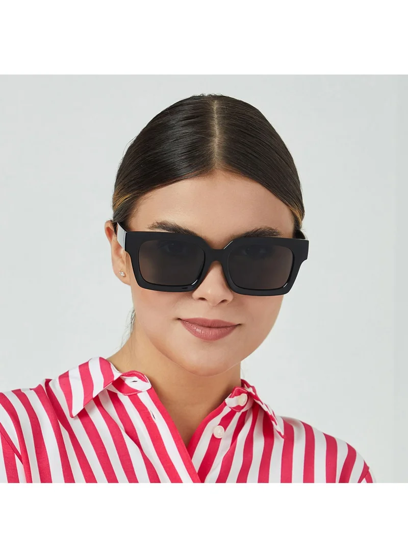 Blackout BlackOut by eyewa PLAZA Women's Sunglasses, Black