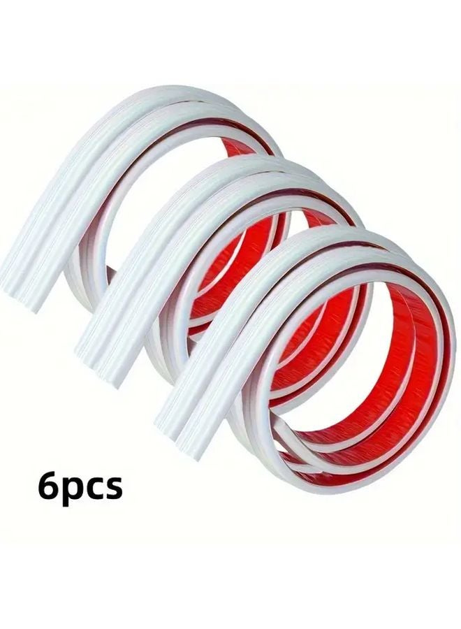 2 Rolls PVC Self Adhesive Decorative Strips 100cm Soft Bendable Wall Floor Cabinet - Image 4
