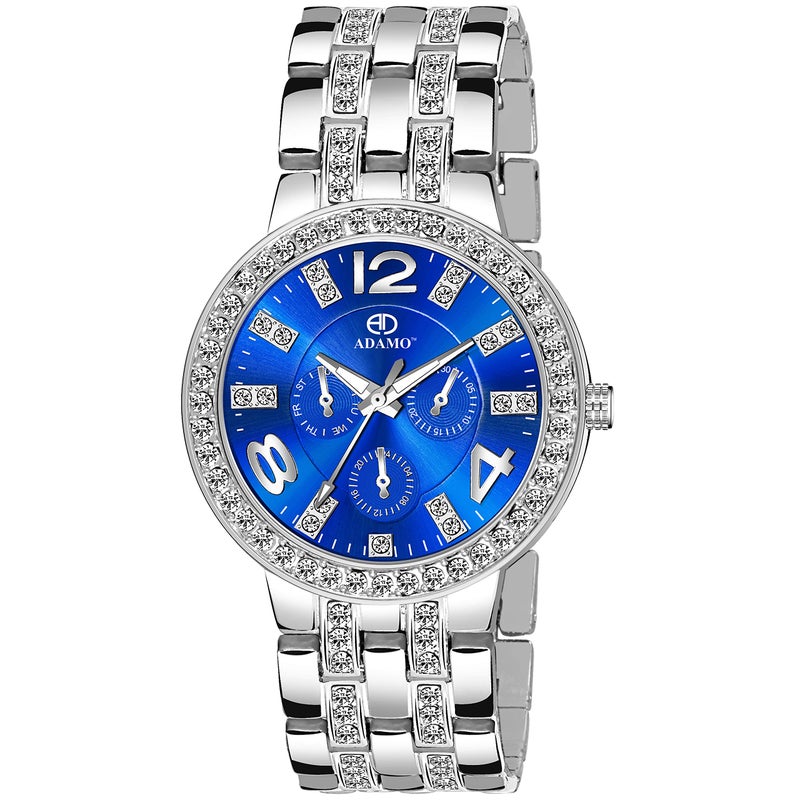 ADAMO Analog Blue Dial Women's & Girl's Watch 839SSM05 - Image 5