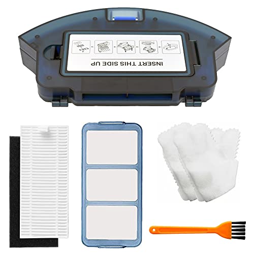 Threeten East Vacuums Dust Collector Bin Replacements Compatible with eufy RoboVac 11S,for RoboVac 11S Plus, for Robovac 12 15C 15T, 25C, 30, 30C, 35C Robotic Dustbin Vacuum Cleaner Spare Parts - Image 1