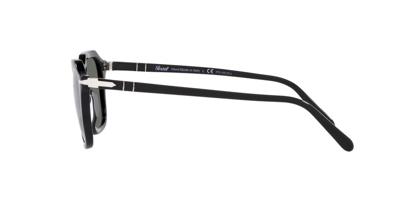 Persol Womens Po3292s Sunglasses, Black/Polarized Green, 52 Mm US - Image 4