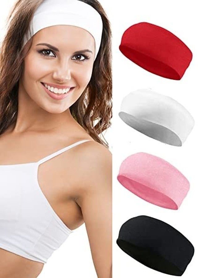 BISMAADH Non Slip Head Band Hair Band Head Wrap Short Hair Sports Yoga Exercise Hair Accessories Combo Pack - Image 1