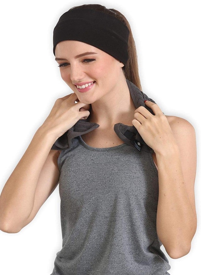 BISMAADH Non Slip Head Band Hair Band Head Wrap Short Hair Sports Yoga Exercise Hair Accessories Combo Pack - Image 4