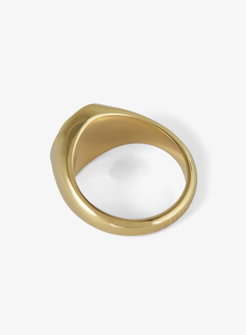 GUESS G Crystal Logo Ring - Image 3