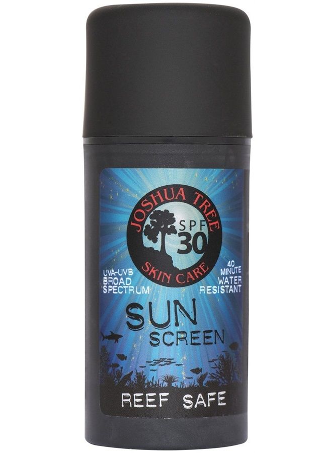 Joshua Tree Products Joshua Tree SPF 30 Reef Safe Organic Sun Screen Lotion with Clear Zinc and Aloe - Image 1