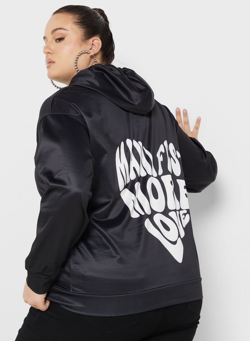 Ginger Plus Graphic Hoodie - Image 1