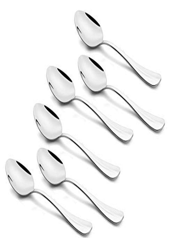 SWASTIK ملاعق عشاء وردية، 6 قطع - Image 1