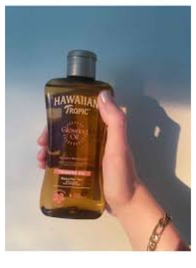 هاوايان تروبيك زيت تسمير البشرة المتوهج من هاواييان تروبيك، 200 مل - Image 2