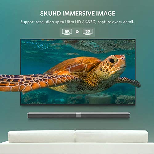 Angusplay 8K Display Port to DisplayPort Cable 1.4 10ft / 5ft / 15ft / 20ft / 25ft / 30ft Ultra HD 4K 144Hz, 8K 60Hz, HBR3(7680x4320 Resolution) High Speed 32.4Gbps, Long Braided DP 1.4 1.2 Cable - Image 2