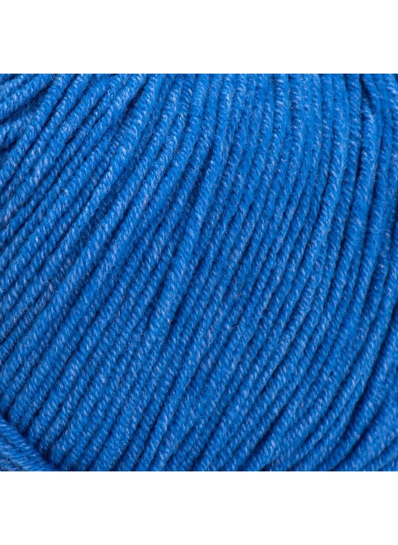 YarnArt Jeans Royal Blue Knitting Yarn  - Image 4
