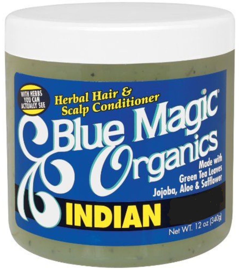 Blue Magic Organics Indian Herbal Hair & Scalp Conditioner 340g