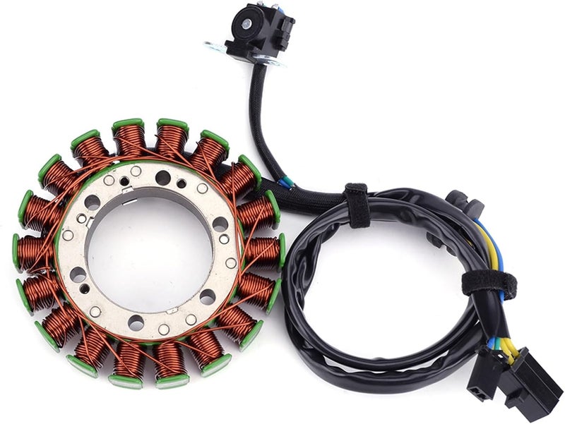 QASULER Motorcycle Magneto Engine Generator Stator Coil - Image 3