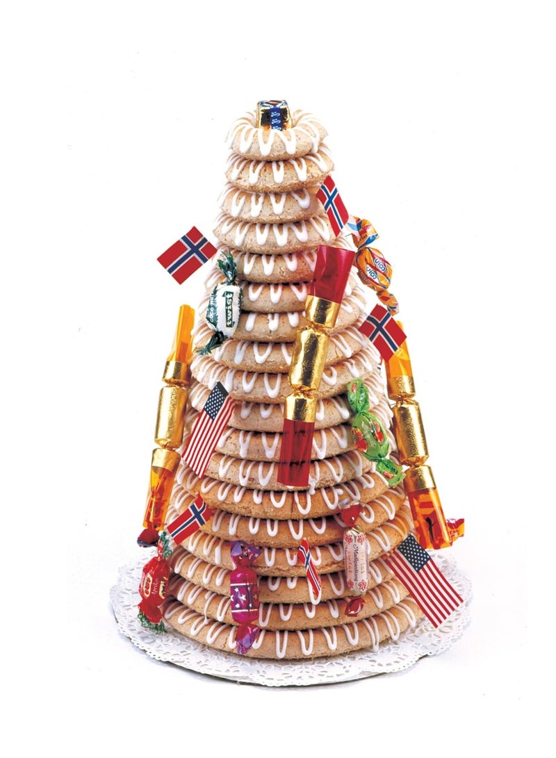 Norpro Cake Forms Nonstick Kransekake Norwegian Dessert Ring Tower New - Image 3
