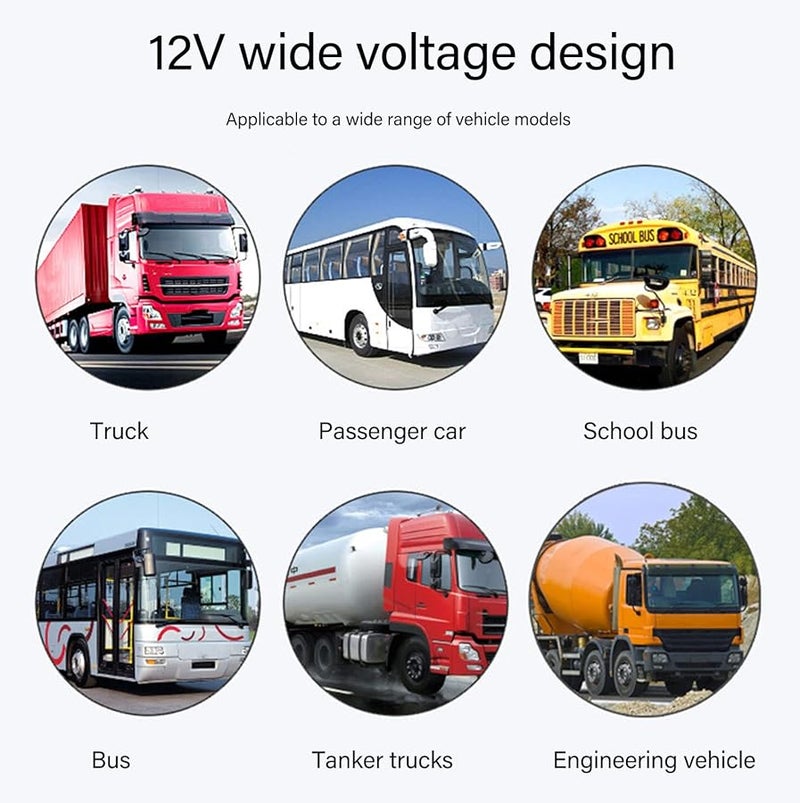 Flexible Adjustable Vehicle Interior Dome Camera 720P Bus RV Monitor Kit - Image 4