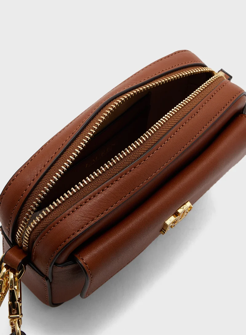 لورين رالف لورين MARCY WRSTLT-POUCH-SMALL