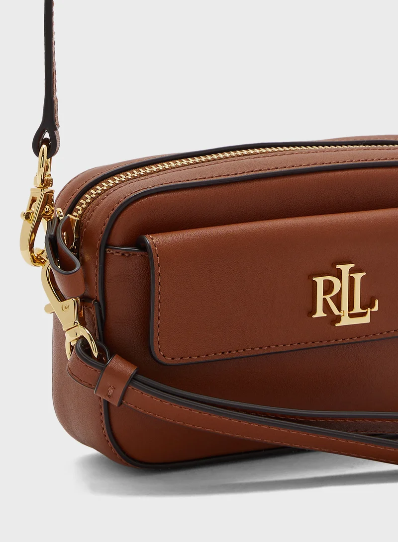 لورين رالف لورين MARCY WRSTLT-POUCH-SMALL