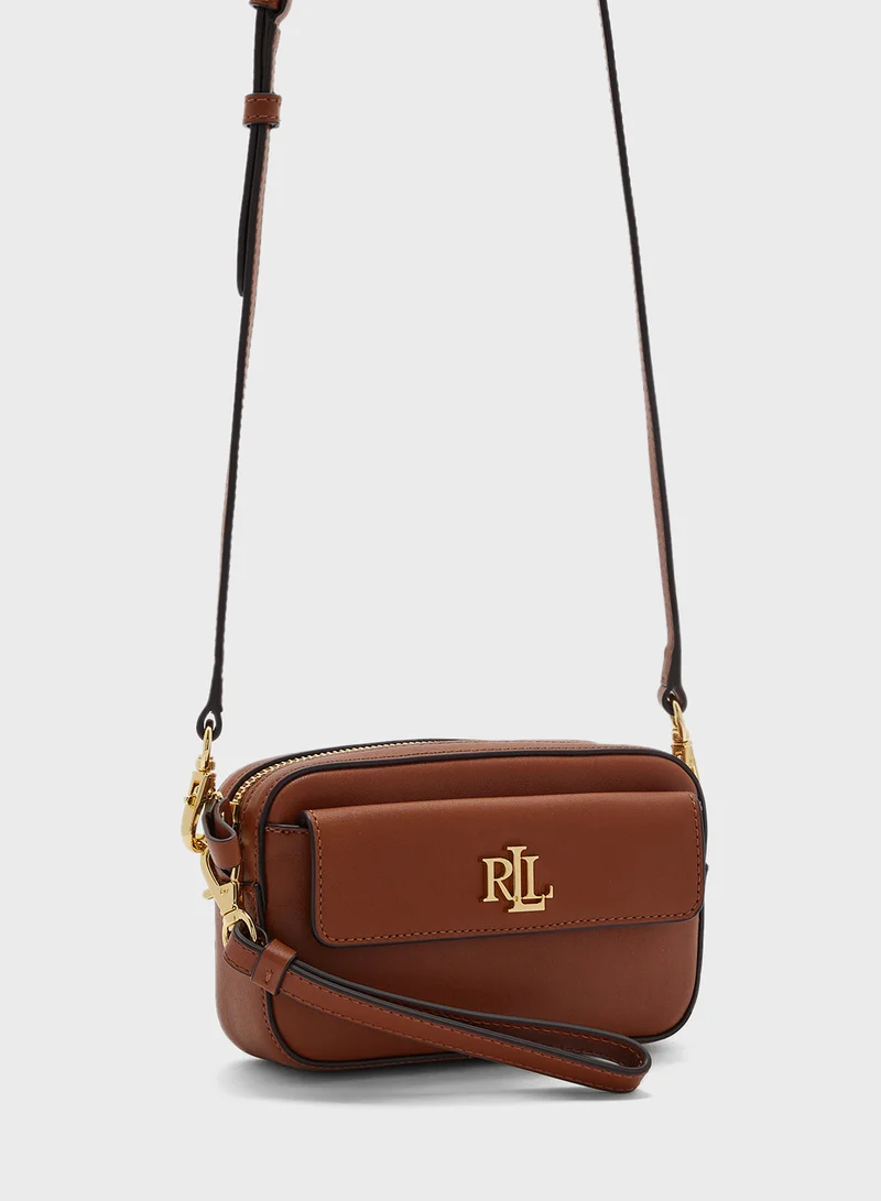 لورين رالف لورين MARCY WRSTLT-POUCH-SMALL