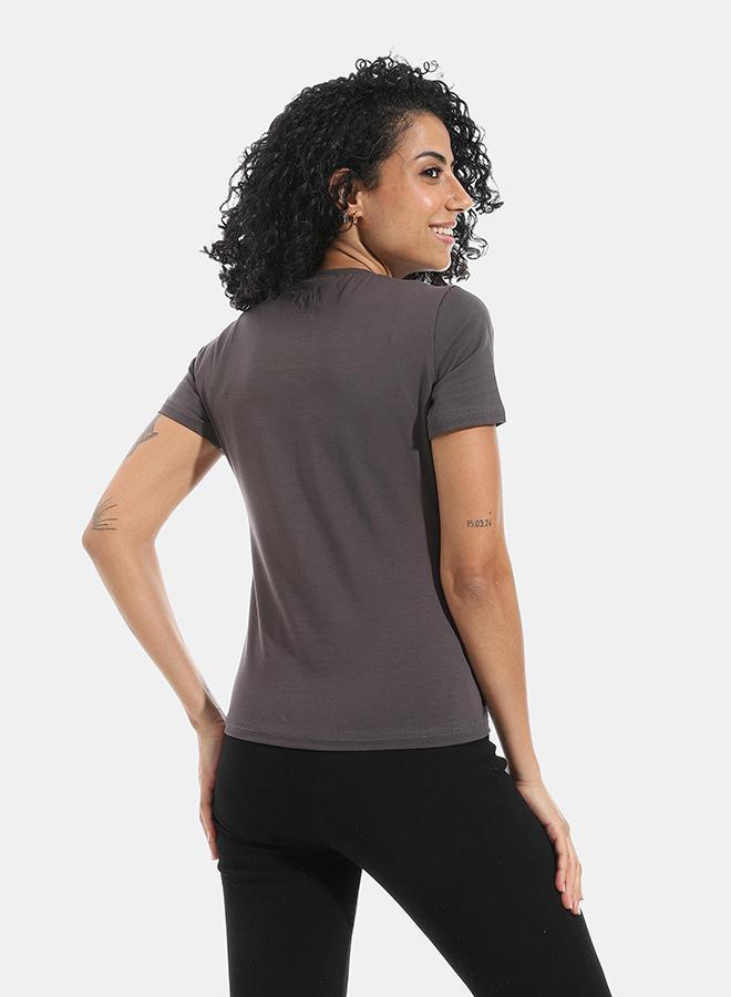 Xtcy Single Lycra Half Sleeve Crew Neck women - Image 3