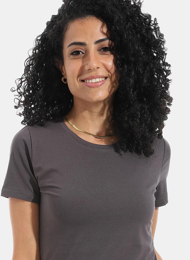 Xtcy Single Lycra Half Sleeve Crew Neck women - Image 4