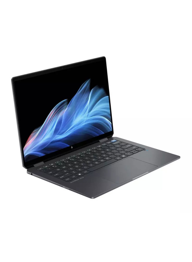 HP لابتوب أومني بوك ألترا فليب بشاشة 14 بوصة 2.8K (2880x1800) بتردد 120 هرتز، مع معالج إنتل كور ألترا 7-256V/ذاكرة وصول عشوائي 16 جيجابايت DDR5/قرص صلب SSD بسعة 1 تيرابايت/رسوميات إنتل آرك/ويندوز 11 - Image 3
