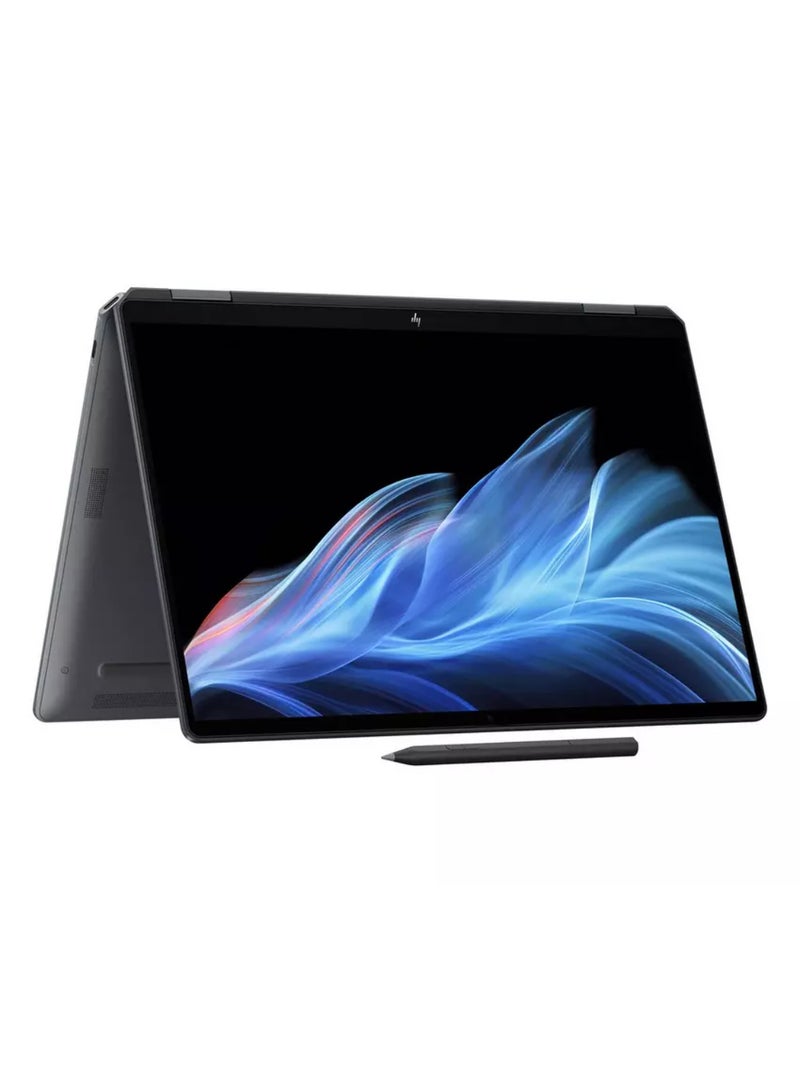 HP لابتوب أومني بوك ألترا فليب بشاشة 14 بوصة 2.8K (2880x1800) بتردد 120 هرتز، مع معالج إنتل كور ألترا 7-256V/ذاكرة وصول عشوائي 16 جيجابايت DDR5/قرص صلب SSD بسعة 1 تيرابايت/رسوميات إنتل آرك/ويندوز 11 - Image 2
