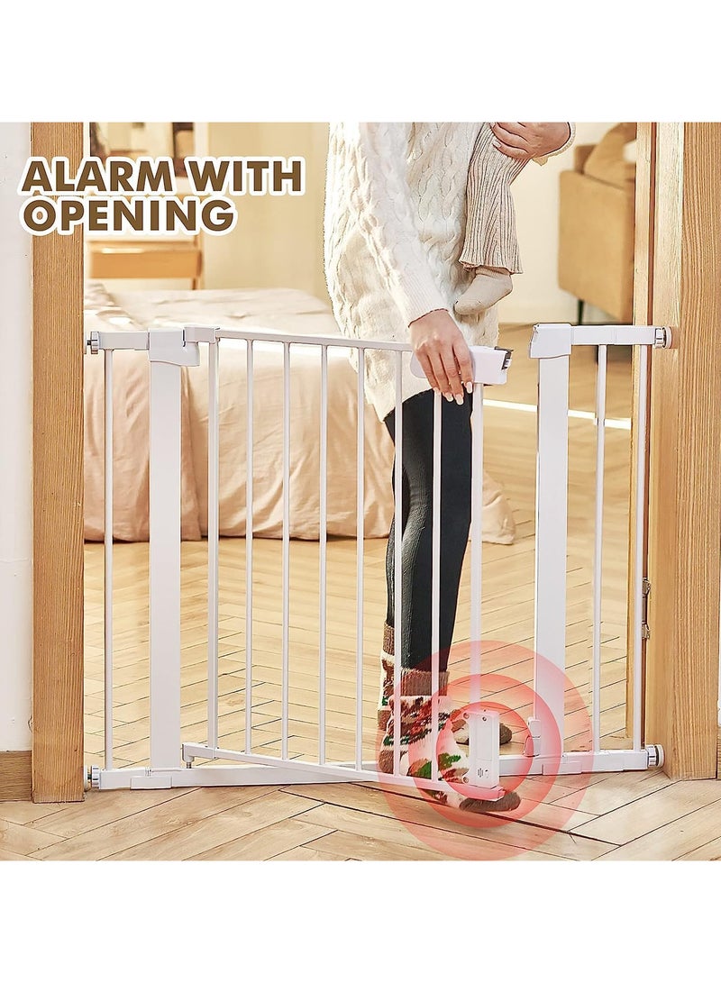 AUTOYSUR Auto Close Baby Safety Gate Extension Kit, Extra Tall & Wide Pet Dog Gate Extension for House, Doorway & Staircases, Suitable for baby Safety Gates(10cm)  - Image 4