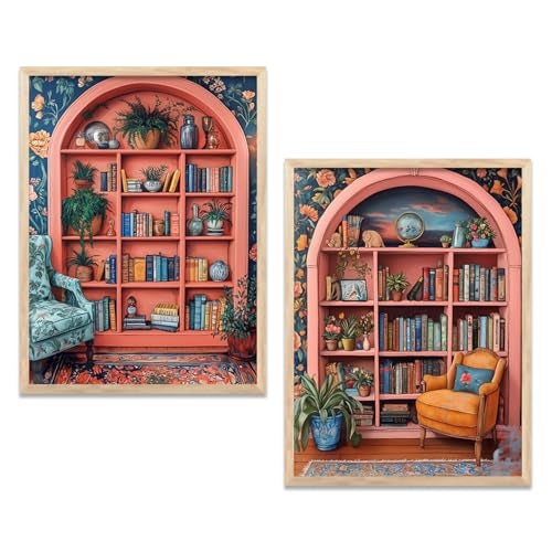 kotart Traditional Art Home Decoration Painting Indian Madhubani Paintings With Frame For Living Room Bed Room Hotel Wall Decor Digital Reprint Engineered Wood Set of 2 (Art 2, 10x13 inch, Framed) - Image 1