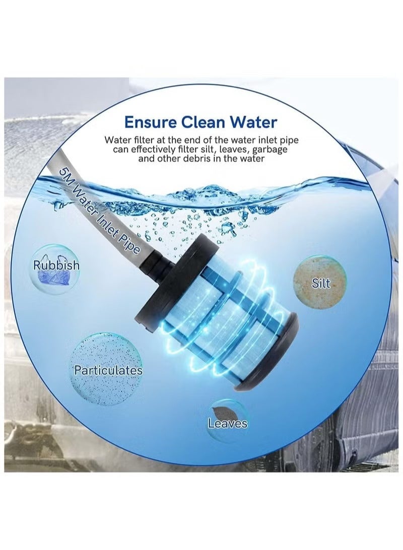 شوبيت رشاش مياه عالي الضغط 48 فولت (بطارية واحدة) - Image 4