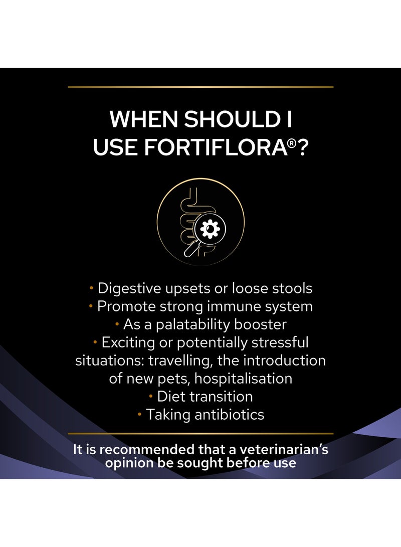 Purina Pro Plan FortiFlora Cat Probiotic Supplement 30 x 1g - Image 4