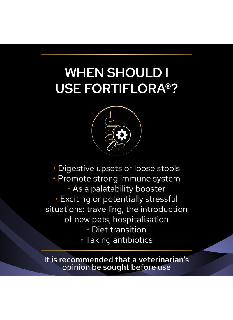 Purina Pro Plan Fortiflora Cat Probiotic Supplement 30 x 1g - Image 4