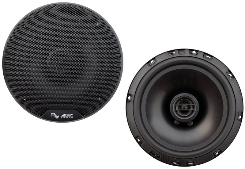Harmony Audio HA-65 Car Stereo Rhythm Series 6.5" Replacement 300W Speakers & Grills - Image 2