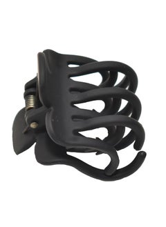 hair tie clip black