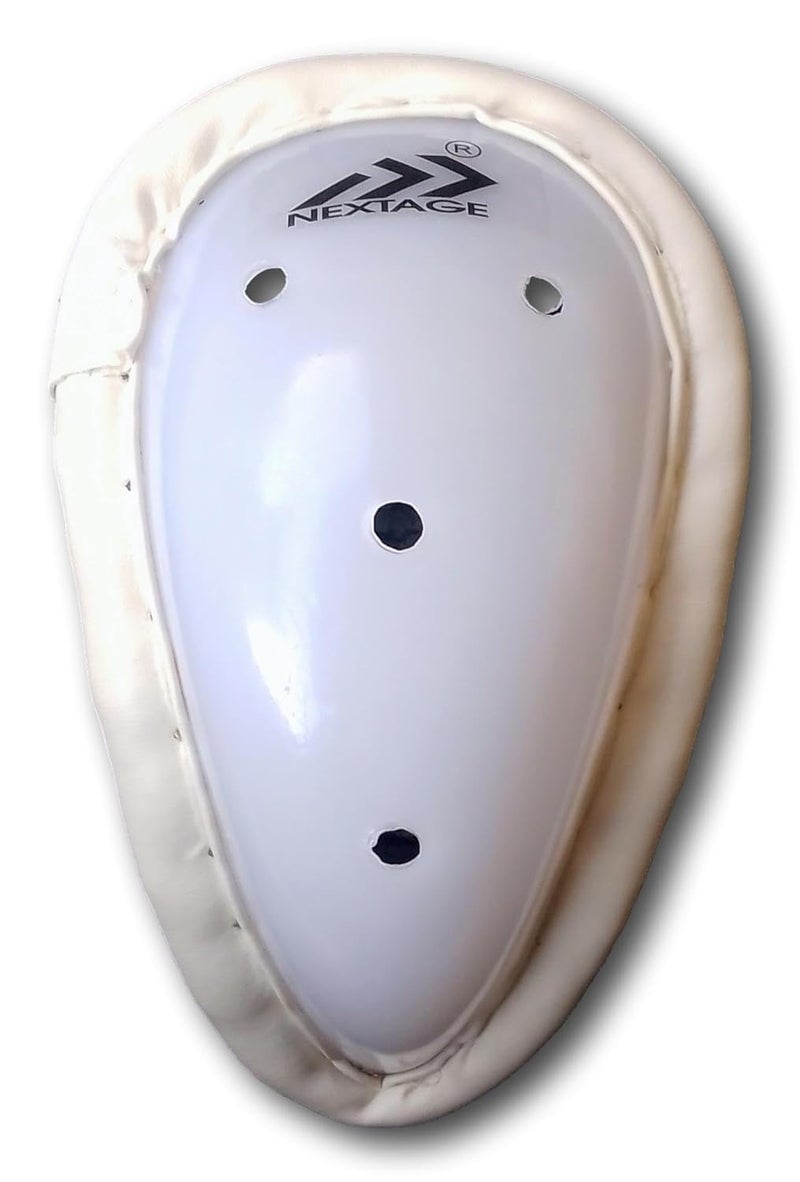 Nextage حماية البطن للكريكيت للرجال | واقي الفخذ مع حشوة ناعمة وقشرة ممتصة للصدمات | خفيف الوزن، ملائم ومريح | مثالي للكريكيت بالكرة الجلدية (للرجال) - Image 1