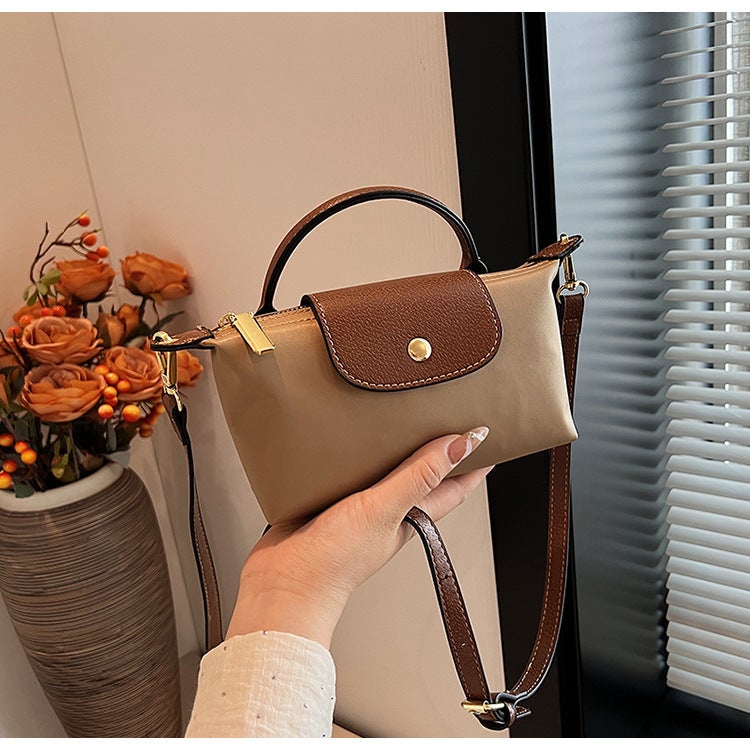 Vintage Fashionable Nylon Crossbody Bag - Image 1