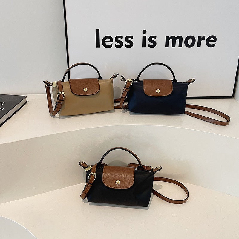 Vintage Fashionable Nylon Crossbody Bag - Image 3