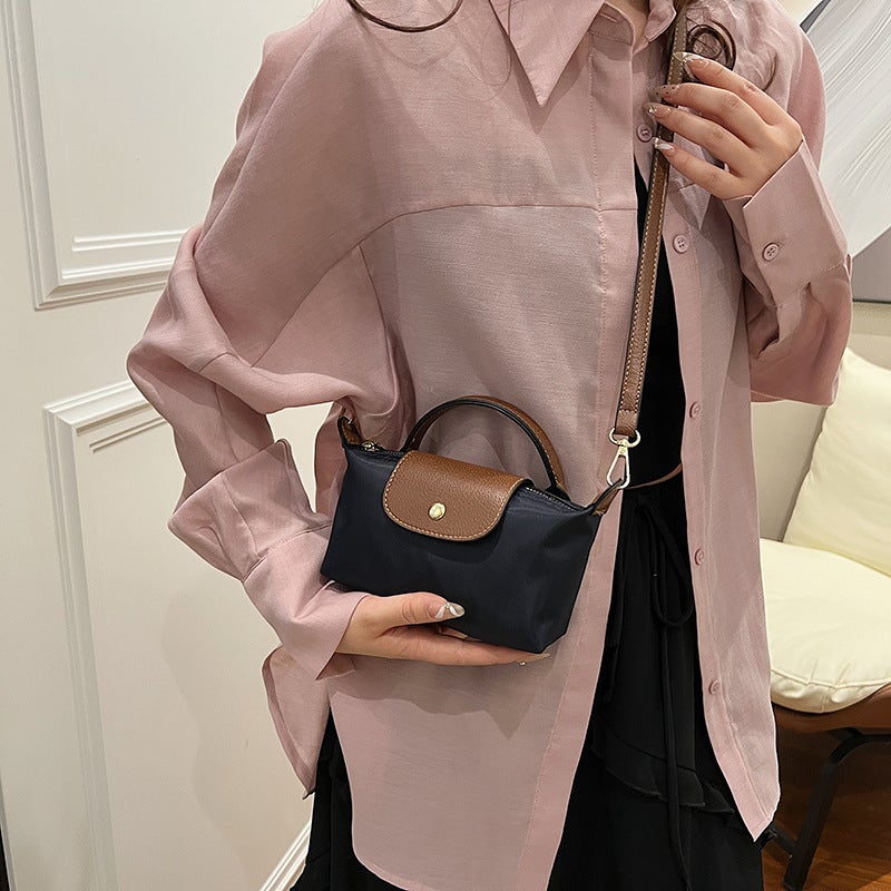 Vintage Fashionable Nylon Crossbody Bag - Image 2