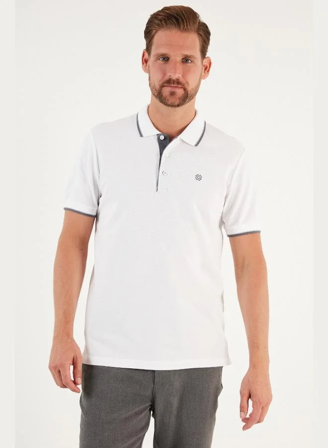 Buratti  Buratti Cotton Regular Fit Button-Down Polo Collar 4-Pack T-Shirt Men's POLO COLLAR T-SHIRT 590211827S4 for Men | Best Price UAE