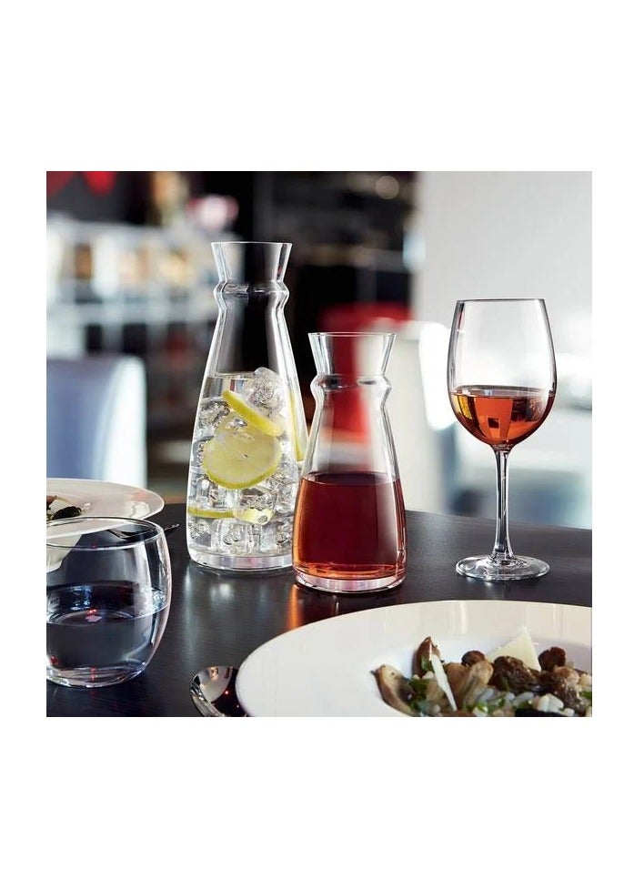 Glass Pitcher - 300ml - 6 pack - Beverage Pitcher Carafe  - Image 4