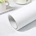 practicalWs White Contact Paper 354x118 White Peel and Stick Wallpaper Removable SelfAdhesive Thicken Wall Paper for Bedroom Walls Desks Tables Countertops - Image 2