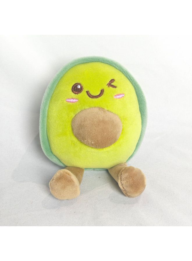 Cute Snacks Vegetables And Fruits Series Expression Plush Doll Bag Pendant Game City Catch Doll Machine Gift In Stock