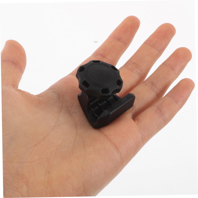 4 Sets Black Plastic Football Helmet Visor Clip Screws For Helmet Stability - Image 4