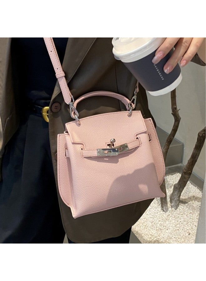 Bag  New Women's Bag Fashionable All-match Retro Top Layer Cowhide Bag Shoulder Crossbody Leather Bag - Image 4